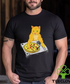 DJ Pizza Cat by Basement Mastermind shirt