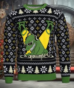 DJ T Rex Ugly Christmas Sweater