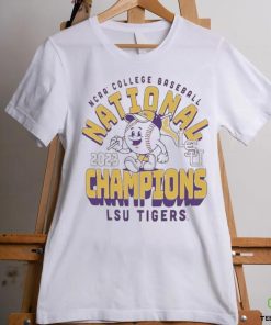 LSU Tigers 2023 NCAA Men’s Baseball College World Series Champions Cartoon T Shirt