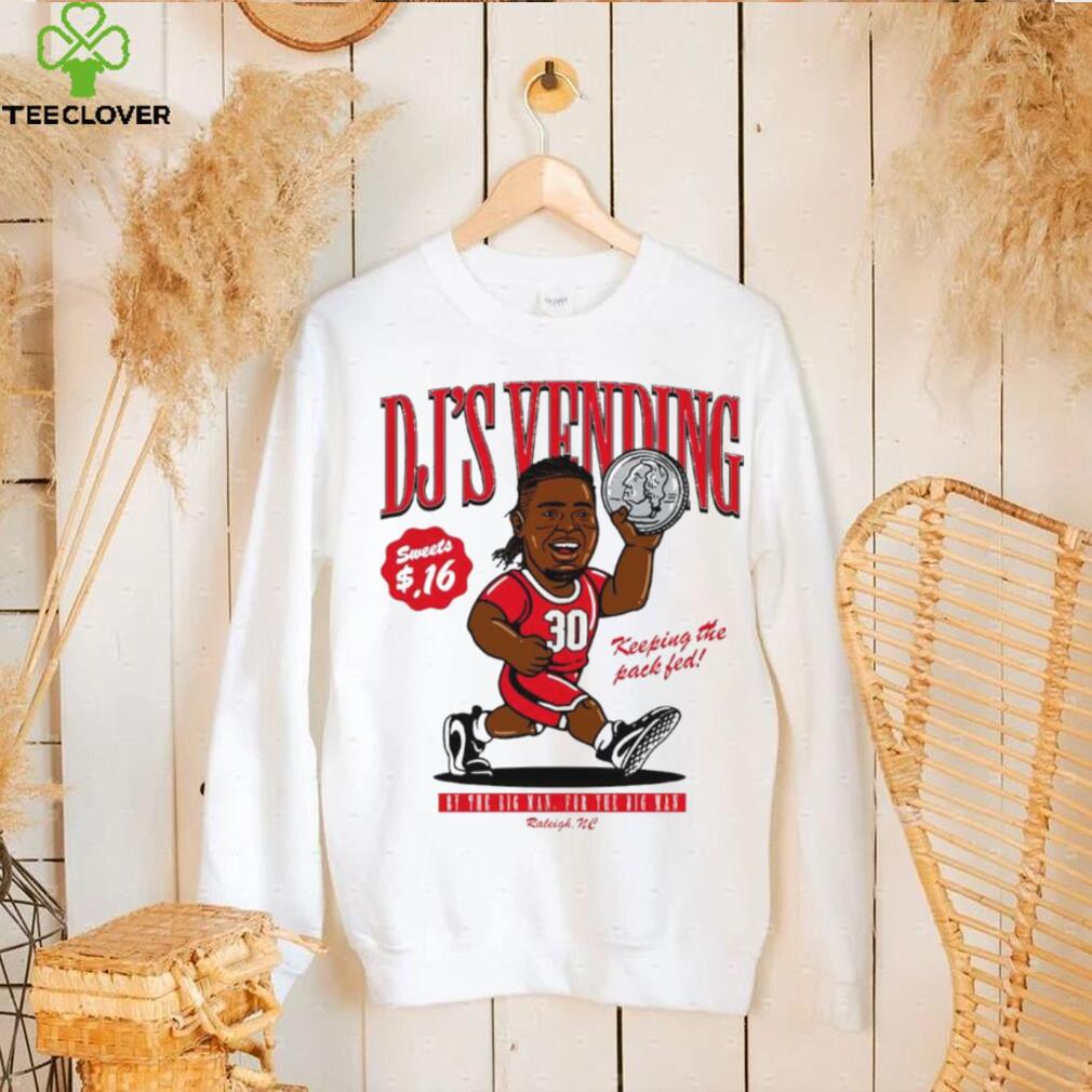 DJ’s Vending keeping the pack fed Raleigh NC caricature shirt DJ’s Vending keeping the pack fed Raleigh NC caricature shirt