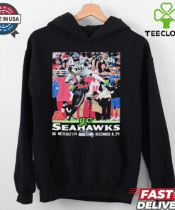 DK Metcalf Jumps Over Starling Thomas V Go Seahawks Shirt