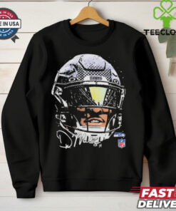 DK Metcalf Seattle Seahawks NFL football big face signature graphic shirt
