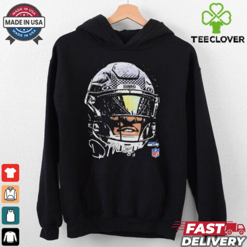 DK Metcalf Seattle Seahawks NFL football big face signature graphic shirt
