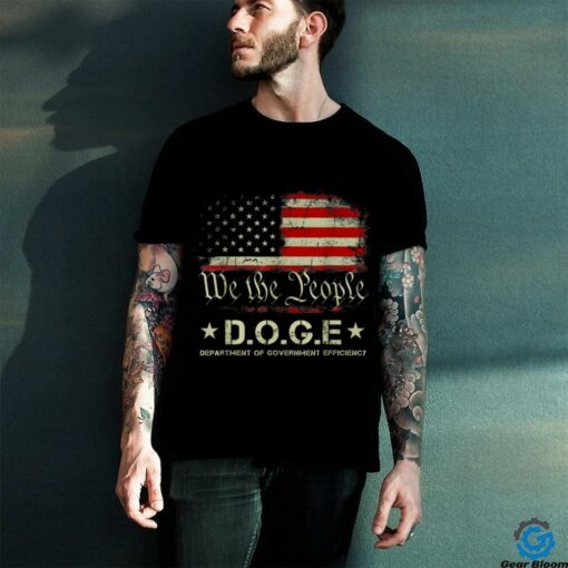 DOGE D.O.G.E Department Of Government Efficiency T Shirt