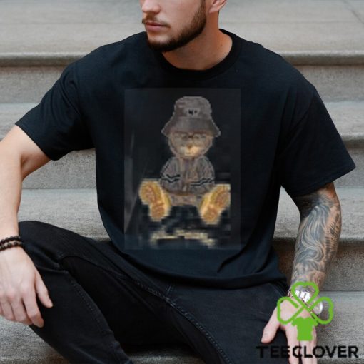 DOMREBEL Cotton NY Bear T Shirt