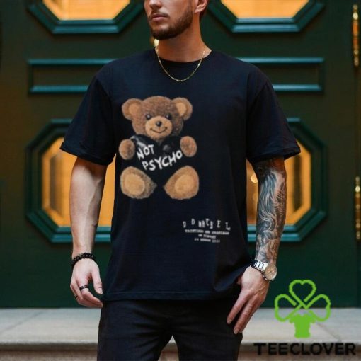 DOMREBEL Cotton Psycho Bear T Shirt