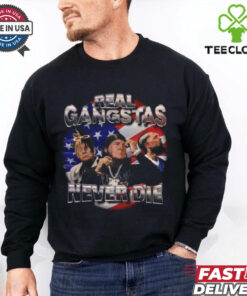 DONALD TRUMP REAL GANGSTAS NEVER PASS SHIRT