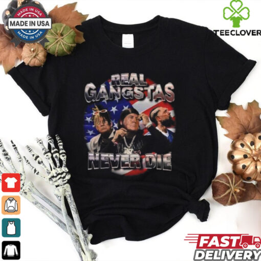 DONALD TRUMP REAL GANGSTAS NEVER PASS SHIRT
