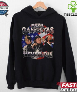 DONALD TRUMP REAL GANGSTAS NEVER PASS SHIRT