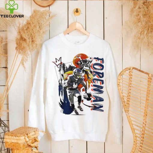 D’Onta Foreman number 21 Chicago Bears football player pose gift hoodie, sweater, longsleeve, shirt v-neck, t-shirt