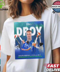 DPOY Minnesota Lynx Napheesa Collier is 2024 KIA WNBA Defensive Player of the Year Poster t shirt