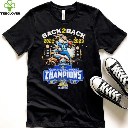 DSU Jackrabbits Mascot Back To Back 2022 2023 NCAA FCS Football National Champions Shirt