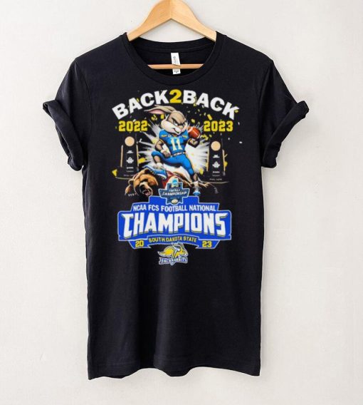 DSU Jackrabbits Mascot Back To Back 2022 2023 NCAA FCS Football National Champions Shirt