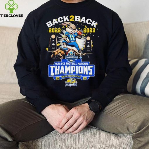 DSU Jackrabbits Mascot Back To Back 2022 2023 NCAA FCS Football National Champions Shirt