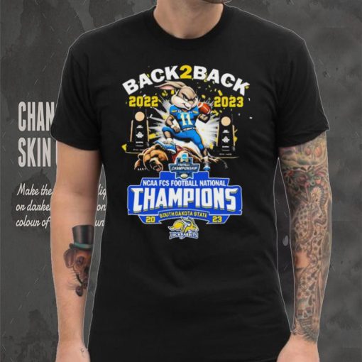 DSU Jackrabbits Mascot Back To Back 2022 2023 NCAA FCS Football National Champions Shirt