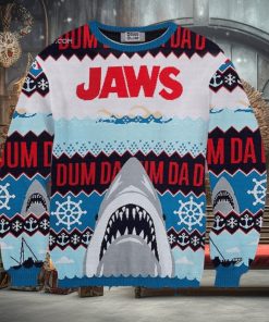 Da Dum Jaws Wool Holiday Sweater