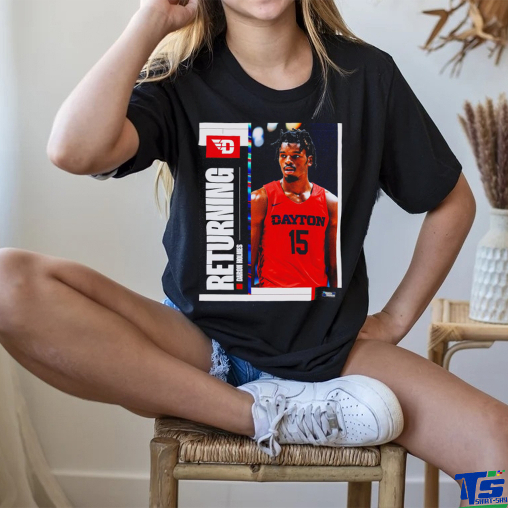 DaRon Holmes II Dayton Flyers returning poster 2023 shirt DaRon Holmes II Dayton Flyers returning poster 2023 shirt