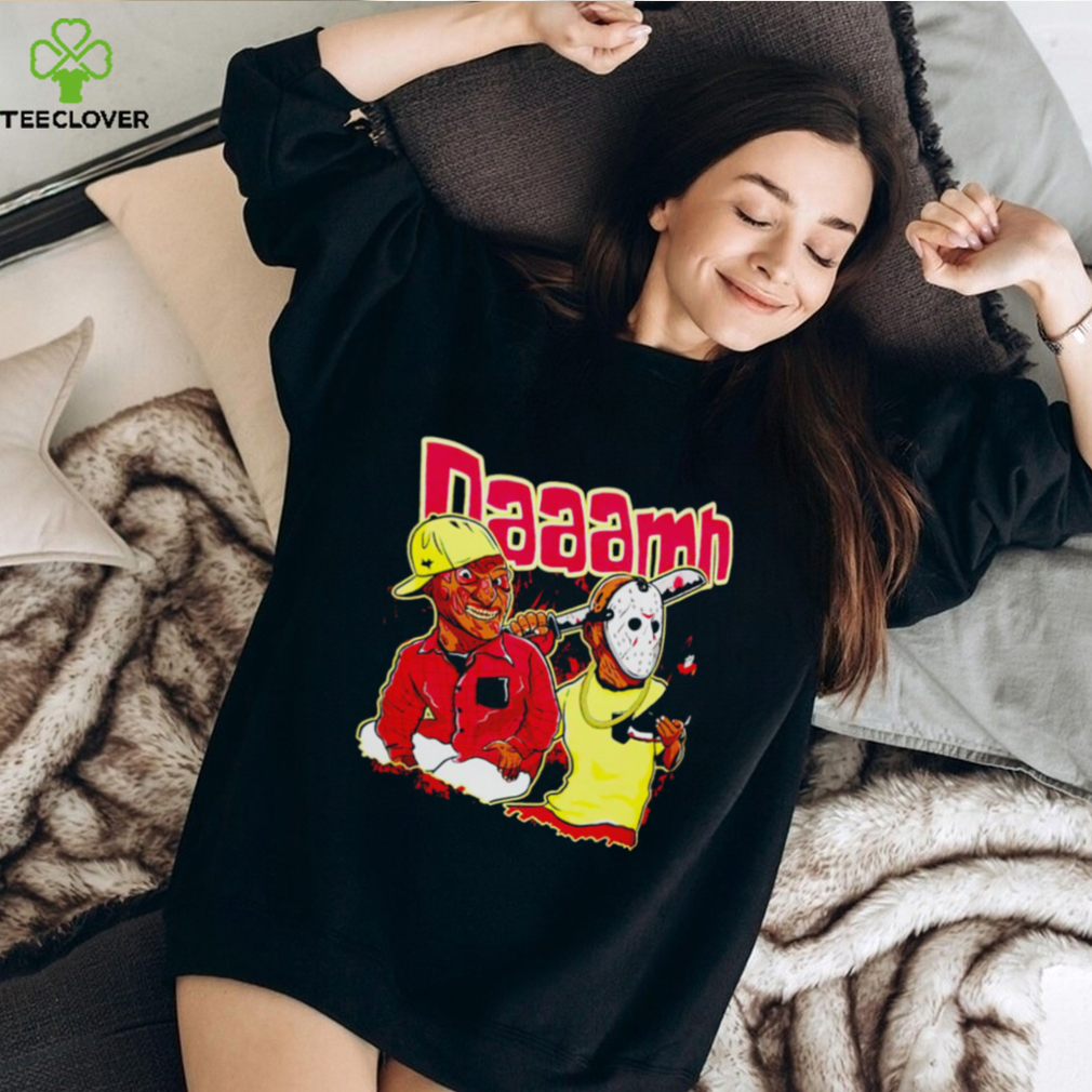 Daaamn Friday The 13th characters shirt Daaamn Friday The 13th characters shirt