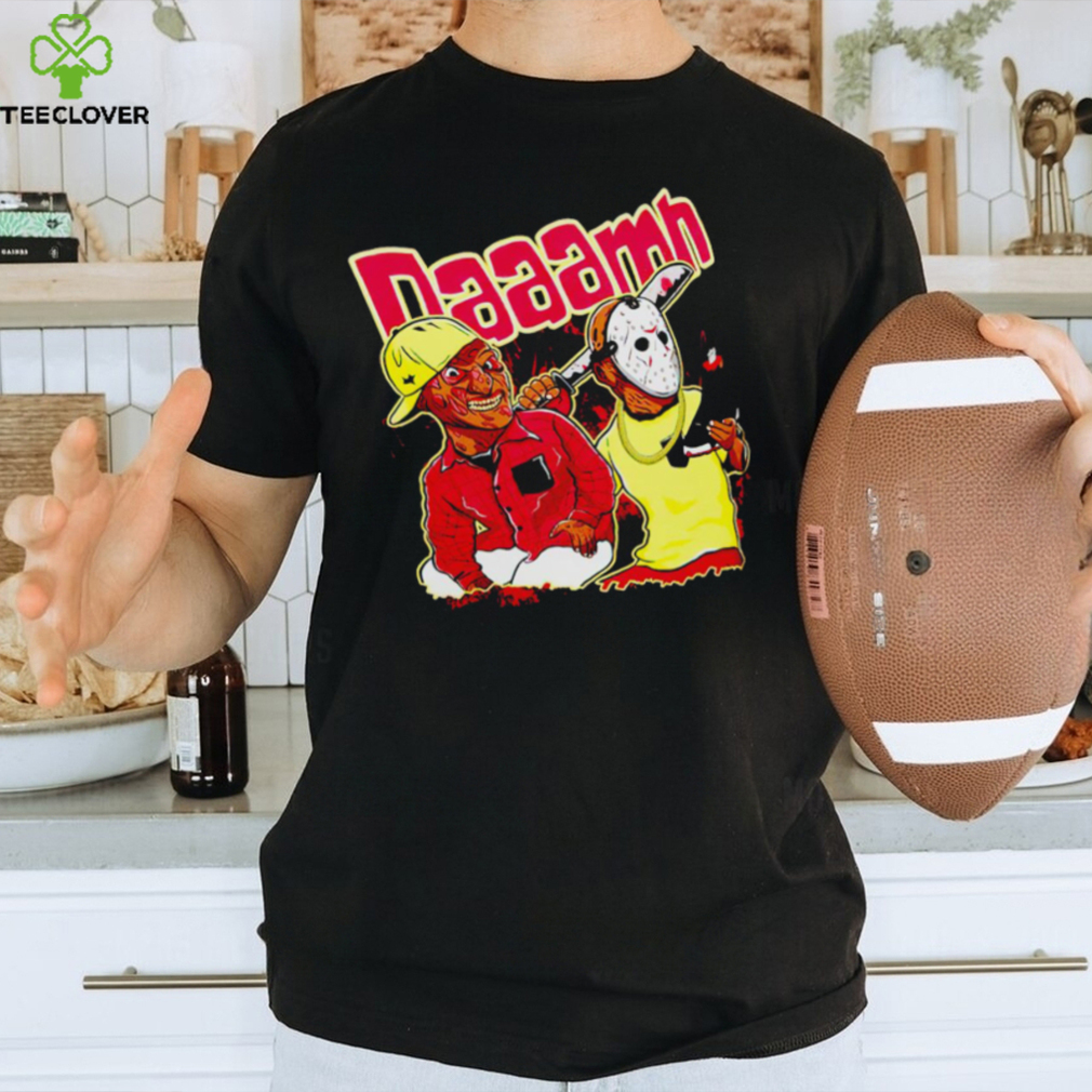 Daaamn Friday The 13th characters shirt Daaamn Friday The 13th characters shirt