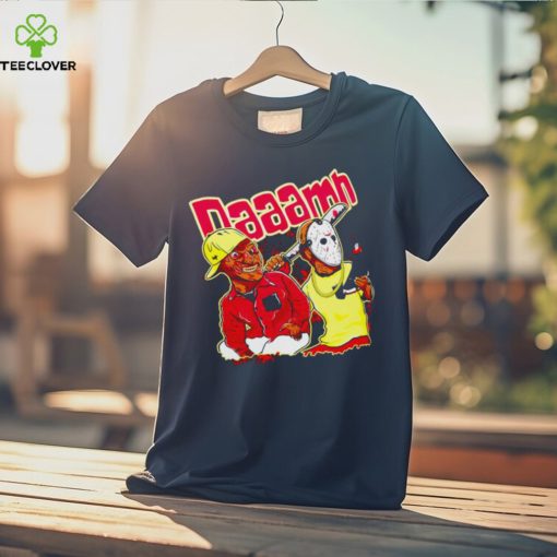 Daaamn Friday The 13th characters shirt