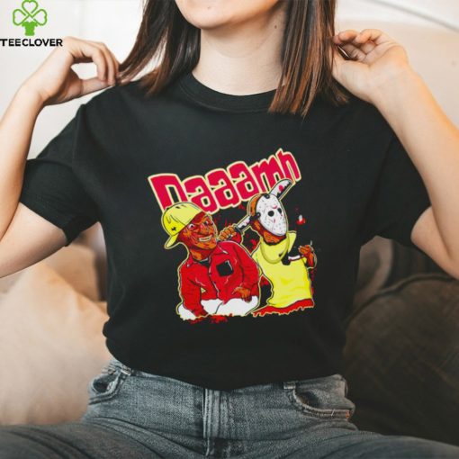 Daaamn Friday The 13th characters shirt