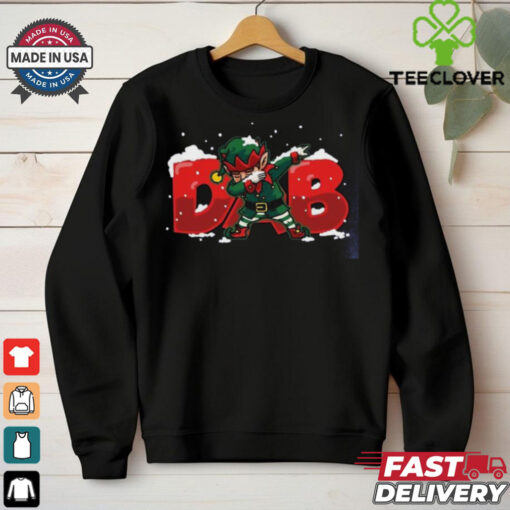 Dab Elf Dabbing Elf Christmas Shirt