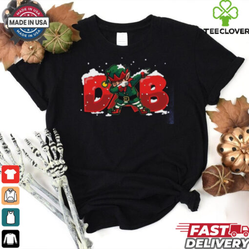 Dab Elf Dabbing Elf Christmas Shirt