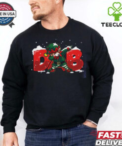 Dab Elf Dabbing Elf Christmas Shirt