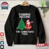 Funny I’ll Be Home For Christmas Santa Funny Trump Xmas Pajamas T Shirt