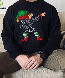 Dabbing Cake Decorator Elf Christmas Shirt