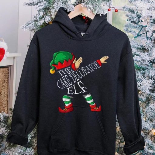 Dabbing Cake Decorator Elf Christmas Shirt