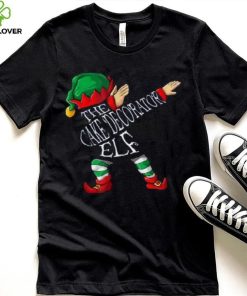 Dabbing Cake Decorator Elf Christmas Shirt
