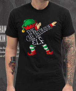 Dabbing Cake Decorator Elf Christmas Shirt