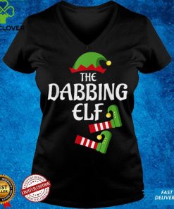 Dabbing Elf Family Matching Group Christmas T Shirt
