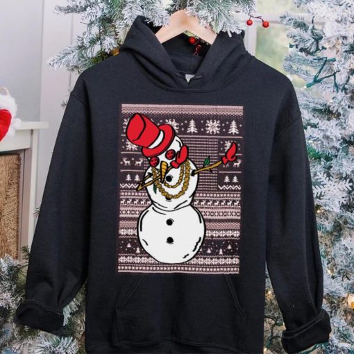 Dabbing Snowman Merry Ugly Christmas Thoodie, sweater, longsleeve, shirt v-neck, t-shirt Unisex Crewneck Graphic Sweathoodie, sweater, longsleeve, shirt v-neck, t-shirt