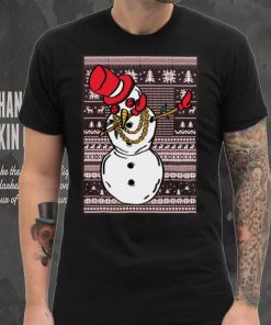 Dabbing Snowman Merry Ugly Christmas Thoodie, sweater, longsleeve, shirt v-neck, t-shirt Unisex Crewneck Graphic Sweathoodie, sweater, longsleeve, shirt v-neck, t-shirt