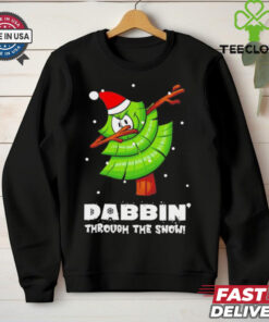 Dabbing’ through the snow Christmas shirt