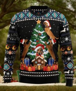 Dachshund Christmas Tree Ugly Sweater