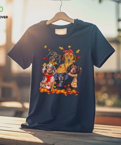 Dachshund Dog Thanksgiving T shirt