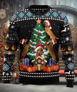 Dachshund Group Tree Ugly Christmas Sweater Thankgiving Gift Men Women