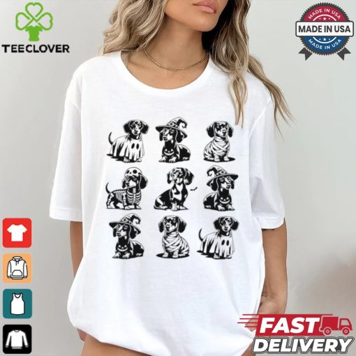 Dachshund Halloween costume shirt