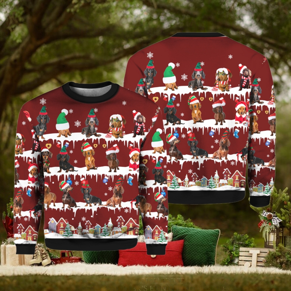 Dachshund Lover Ugly Christmas Sweater Dachshund Lover Ugly Christmas Sweater