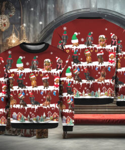 Dachshund Lover Ugly Christmas Sweater