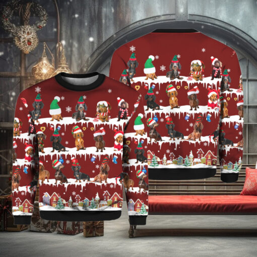 Dachshund Lover Ugly Christmas Sweater