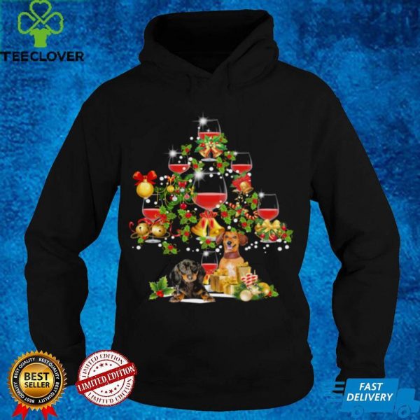 Dachshund Merry Christmas Wine hoodie, sweater, longsleeve, shirt v-neck, t-shirt