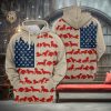 NFL Jacksonville Jaguars Custom Name Number Honor US Air Force Veterans Pullover Hoodie