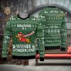Floral Horror Characters Halloween 3D Family Christmas Sweater Floral Horror Characters Halloween 3D Family Christmas Sweater