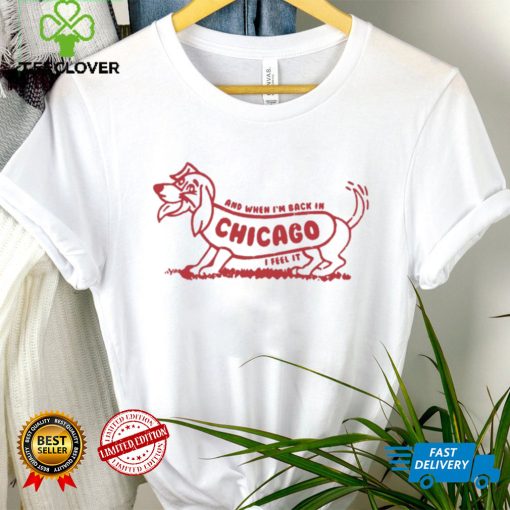 Dachshund and when I’m back in Chicago dog I feel it shirt