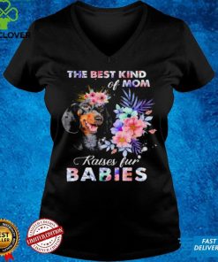 Dachshunds the best kind of mom raise fur babies shirt 3 Dachshunds the best kind of mom raise fur babies shirt