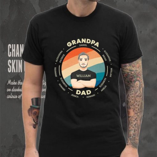 Dad Grandpa Kids Grandkids Shirt